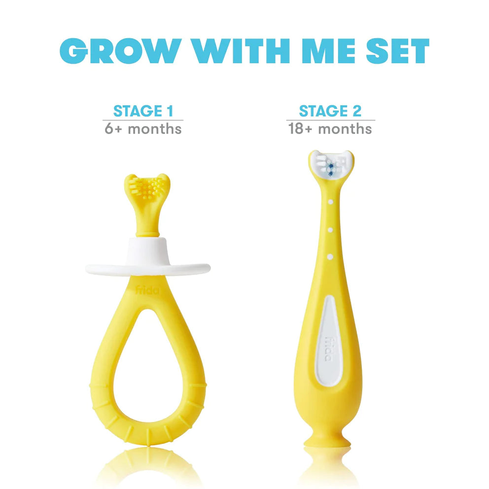 fridababy - Grow With Me Training Toothbrush Set