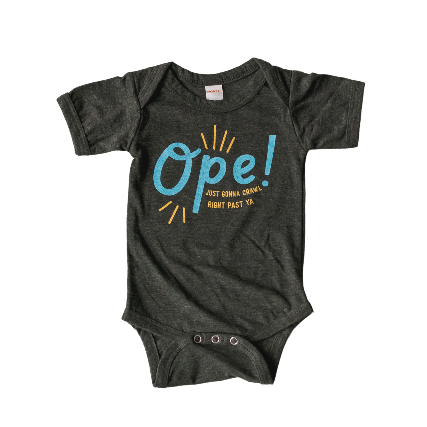 Sweetpea and Co. - Ope! Baby Onesie - Wisconsin