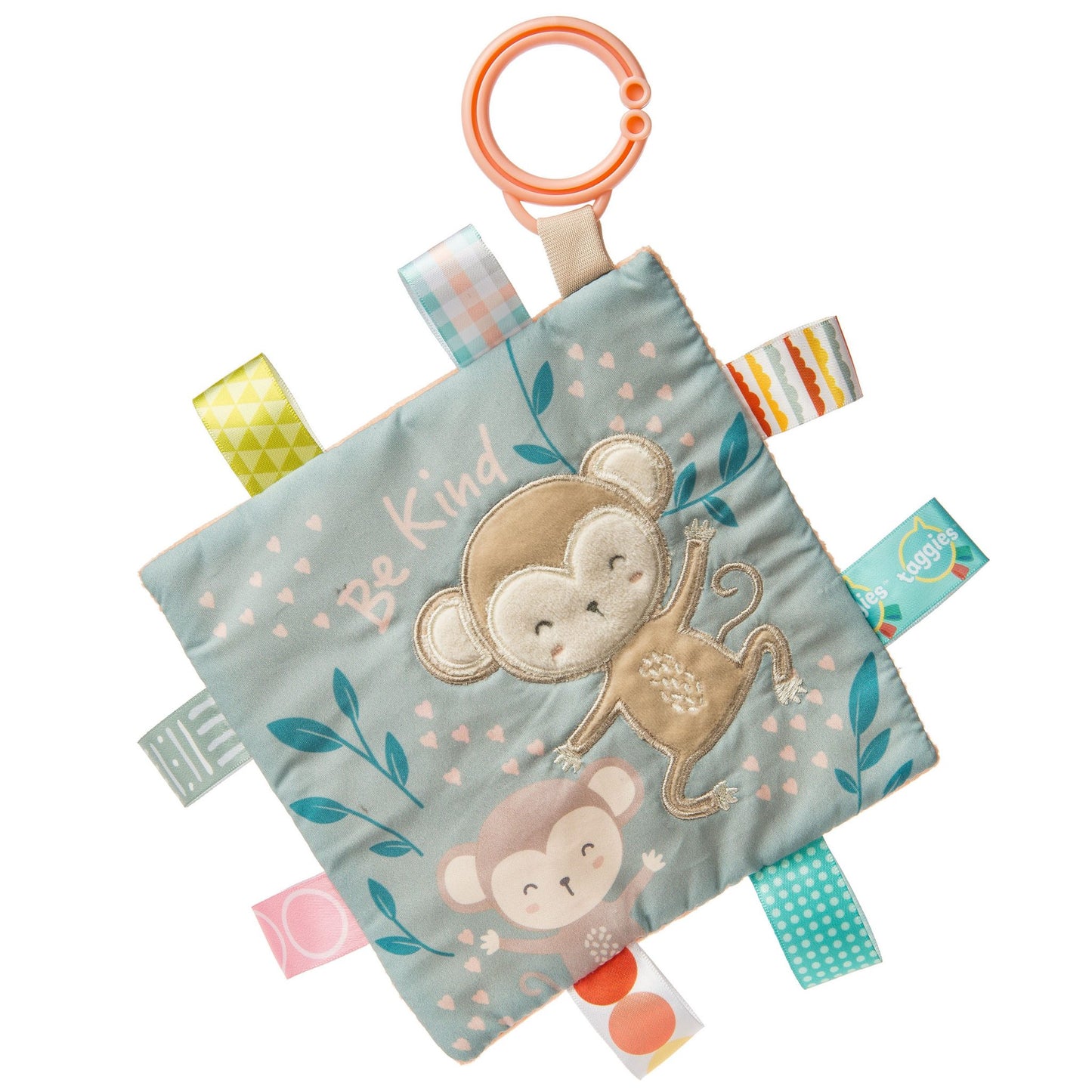 Mary Meyer - Taggies Crinkle Me "Be Kind" Monkey