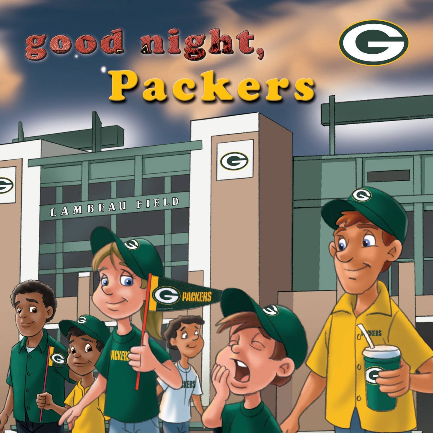 Michaelson Entertainment - Good Night, Packers Hardcover Book