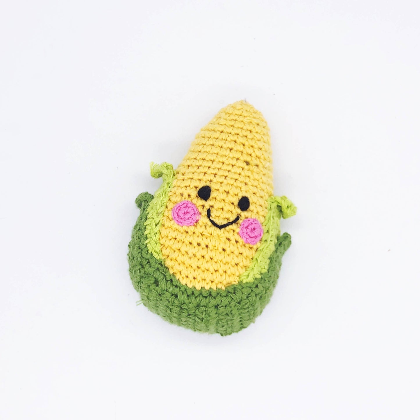 Pebble - Friendly Stuffed Sweetcorn Rattle
