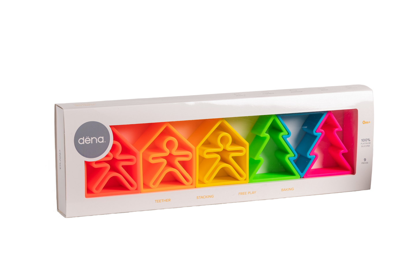 dëna - Neon Kids, Houses & Trees 3 Pack