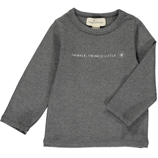 Tiny Victories "Twinkle, Twinkle" Baby LS Shirt