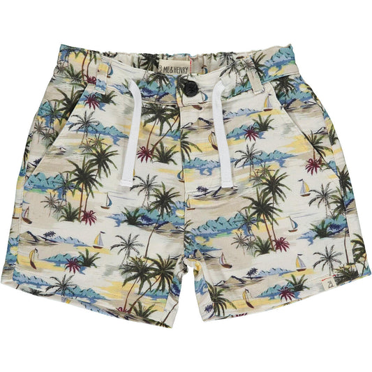 Me + Henry - Mahalo Hawaiian Woven Shorts