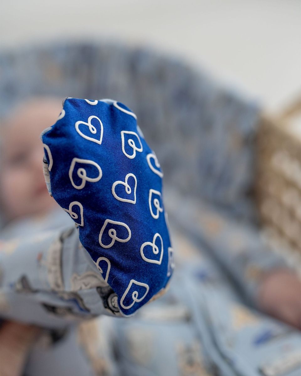 Lev Baby - Officer Zippered Footie