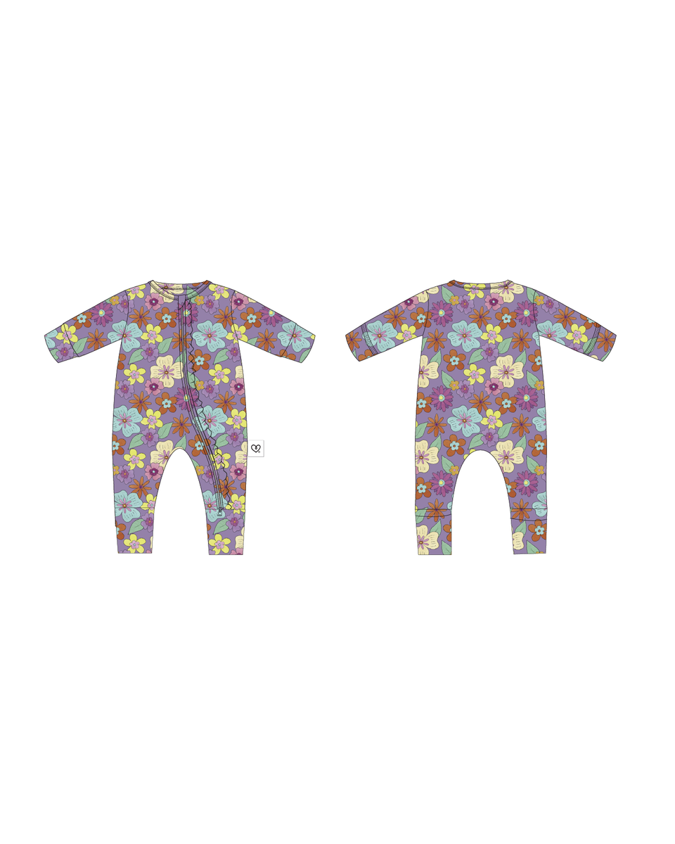 Lev Baby - Lucy Ruffled Convertible Romper