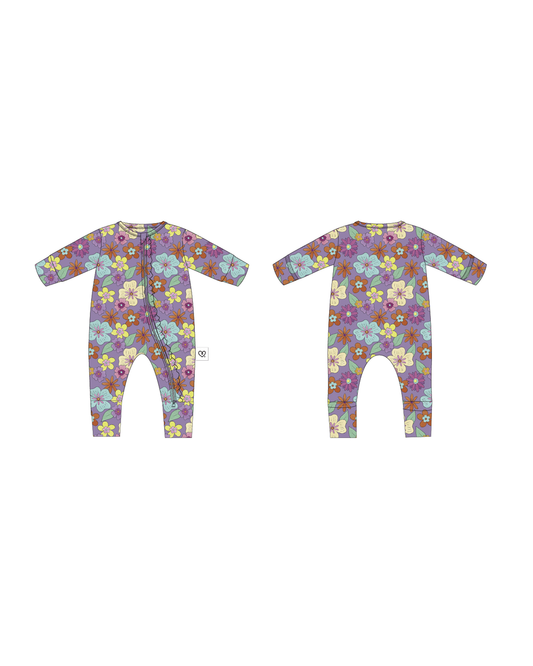Lev Baby - Lucy Ruffled Convertible Romper