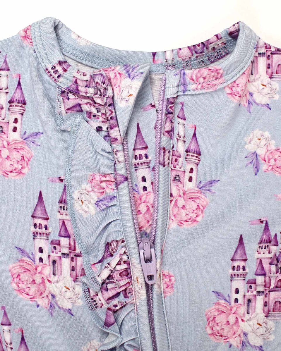 Lev Baby - Samantha Ruffled Zippered Footie