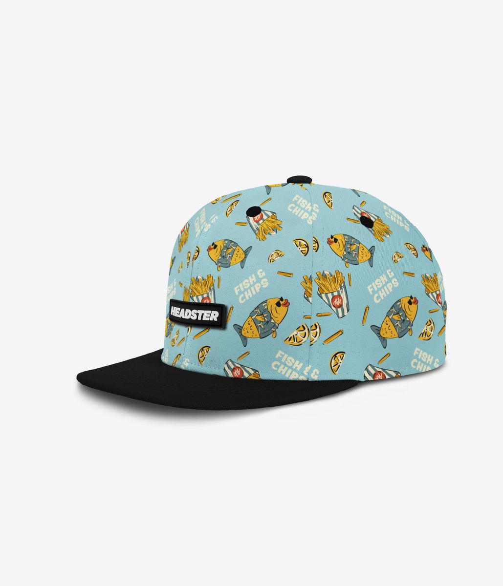Headster Kids - Fish & Chips Snapback Hat