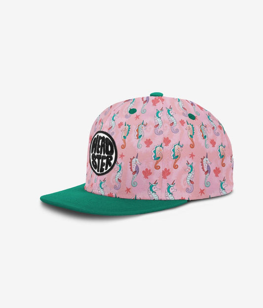 Headster Kids - Seahorse Dreams - Smart Pink Snapback Hat