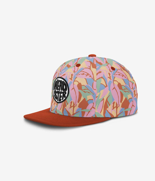 Headster Kids - Tropic Rush - Burnt Sienna Snapback Hat