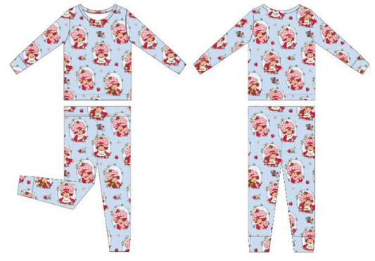 Birdie Bean - Strawberry Shortcake 2-Piece Pajama