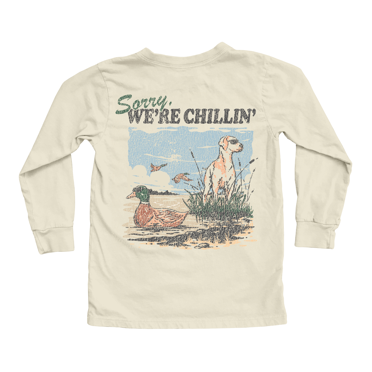 Tiny Whales - Chillin' Long Sleeve Tee