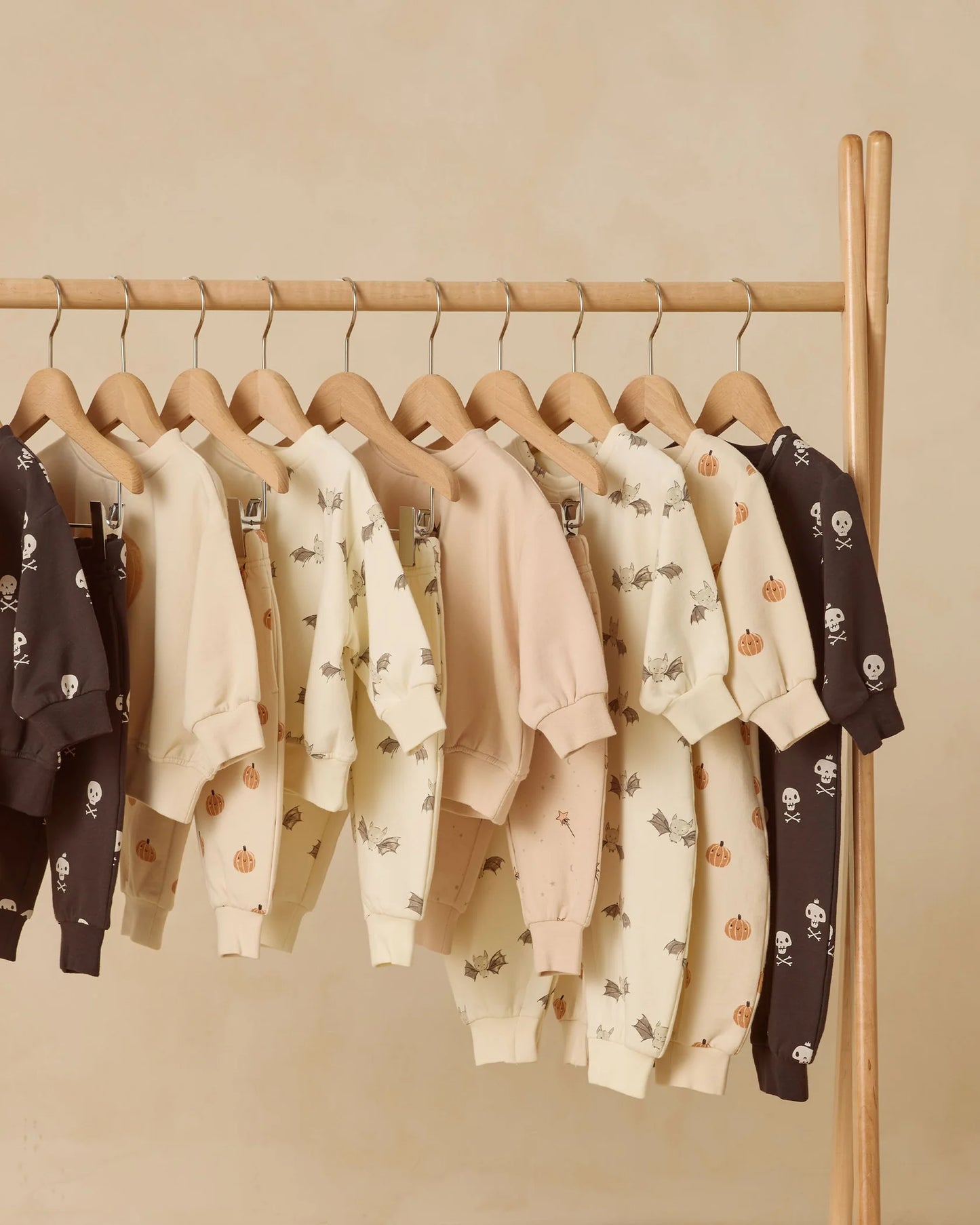 Quincy Mae - Relaxed Fleece Jumpsuit || Bats
