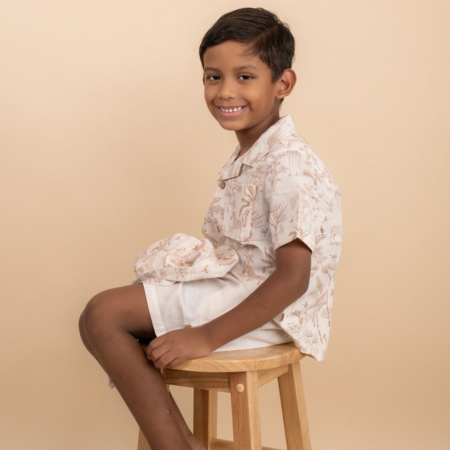 MakeMake Organics - Shirt & Shorts Set - Wild Tropics