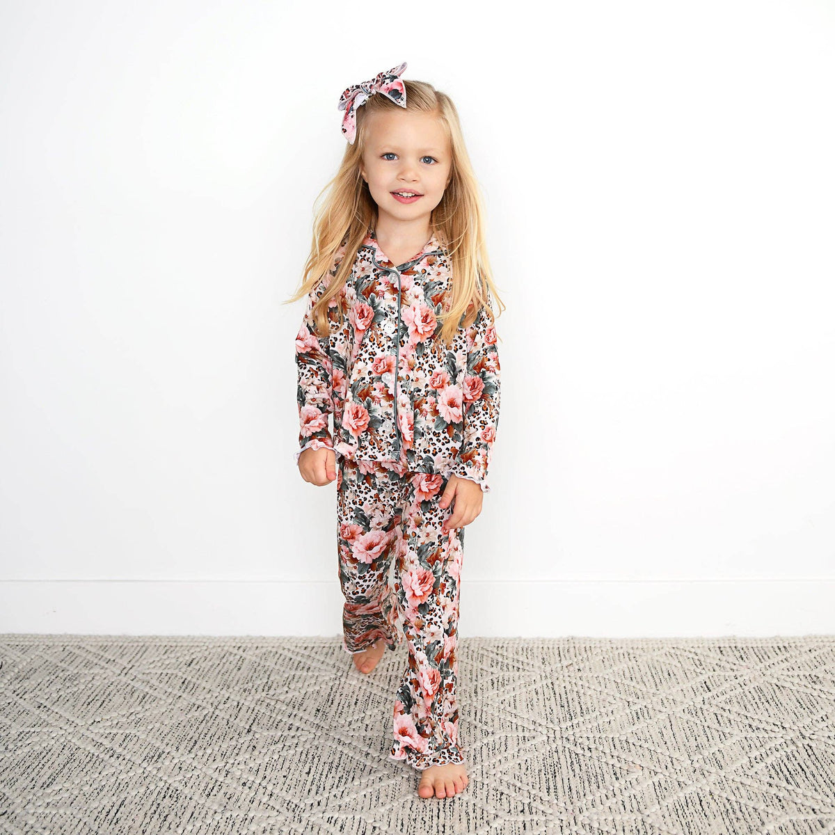 Gigi and Max - Laura - Ruffle Bamboo PJ Lounge Set
