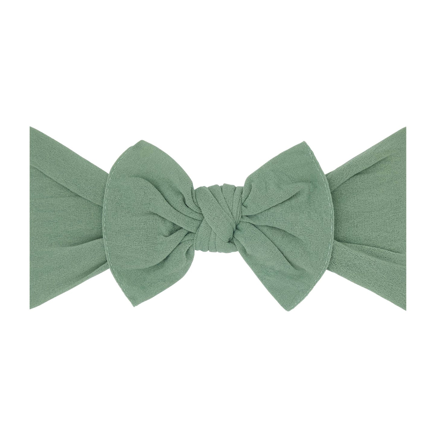 Baby Bling Bows - Original Knot headband: Olive