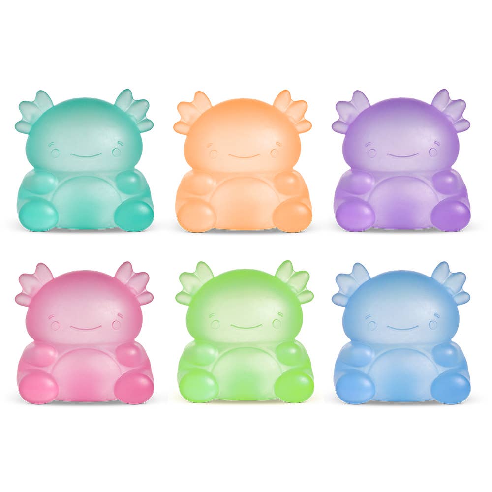 Top Trenz Inc - Super Duper Sugar Squisher Toy - Axolotl