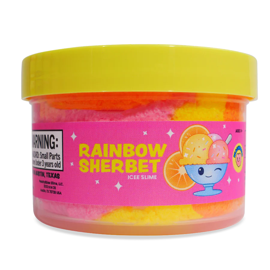 PeachyBbies - Rainbow Sherbet Icee Slime