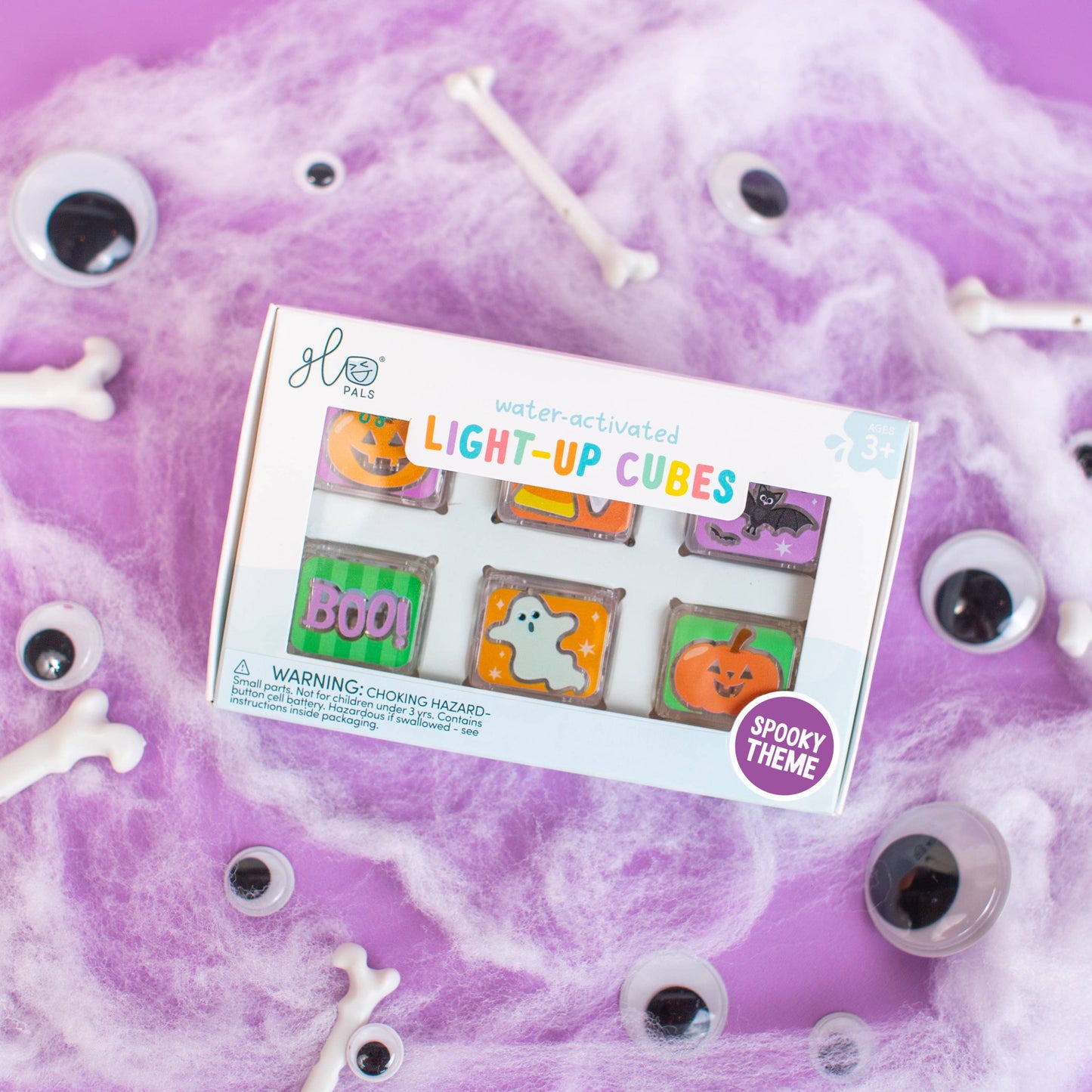 Glo Pals - Glo Pals: Halloween Light-Up Cubes 6-Pack
