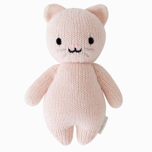 Cuddle + Kind - Blush Kitten - Baby Animal Collection
