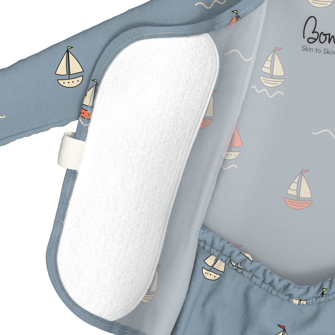 Bonsie Skin to Skin Babywear - Footie - Ahoy Baby