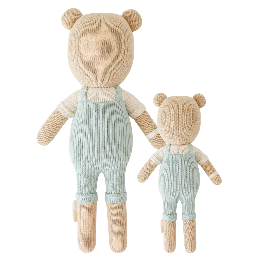 cuddle + kind - Charlie the Honey Bear Handknit Dolls