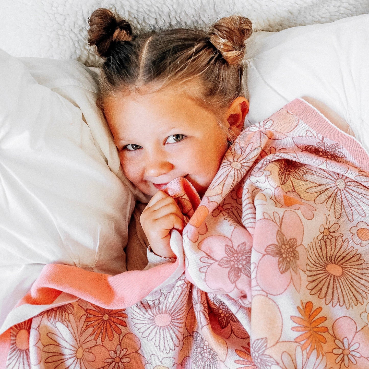 Lucy Darling - Little Dreamer Blanket - Flower Child