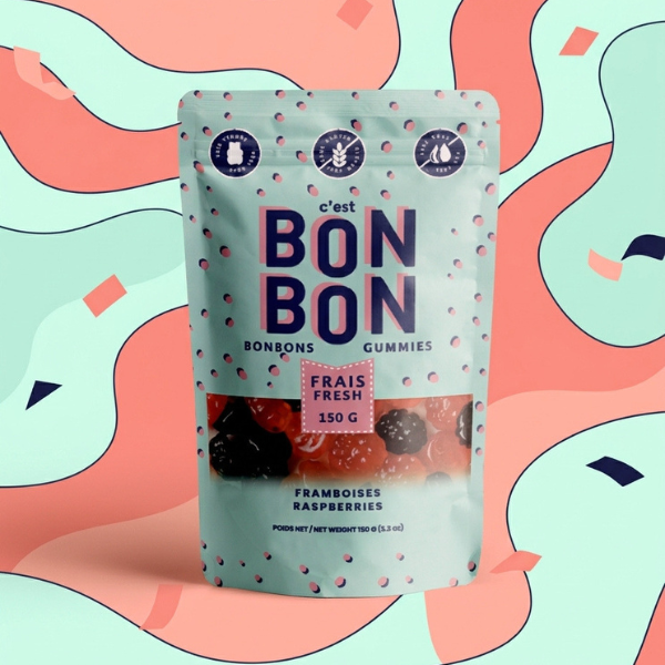 La boîte à bonbons - Raspberries - Gummy Candies