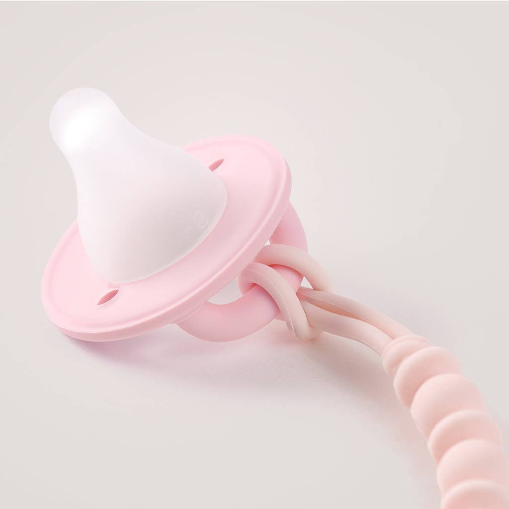 Itzy Ritzy - Latch & Soothe™ Breastlike Pacifier: Pink