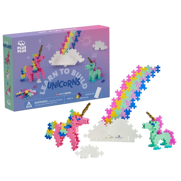 Plus Plus - Learn to Build - Unicorns