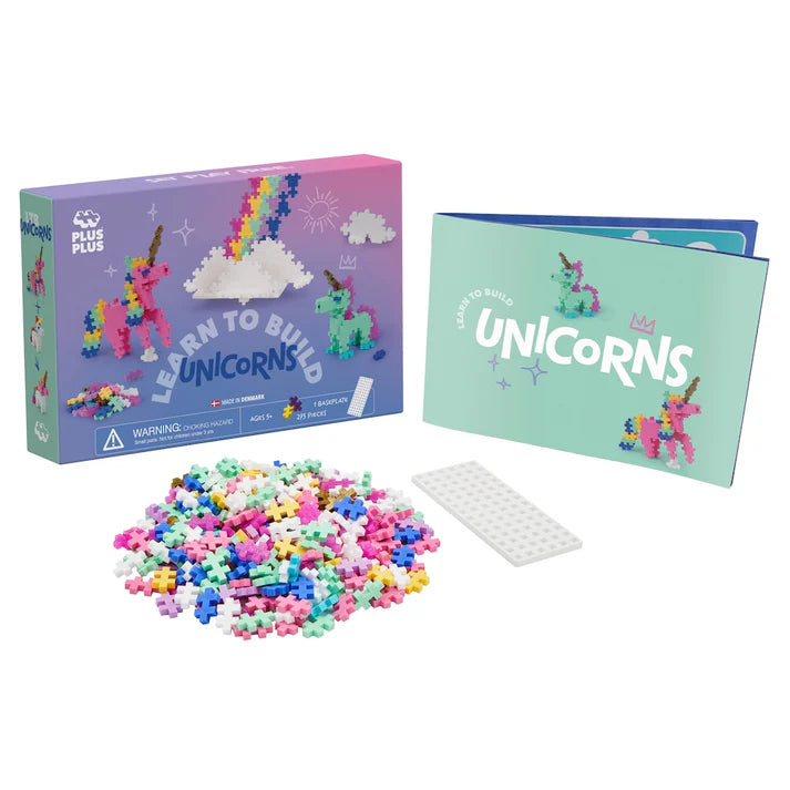 Plus Plus - Learn to Build - Unicorns