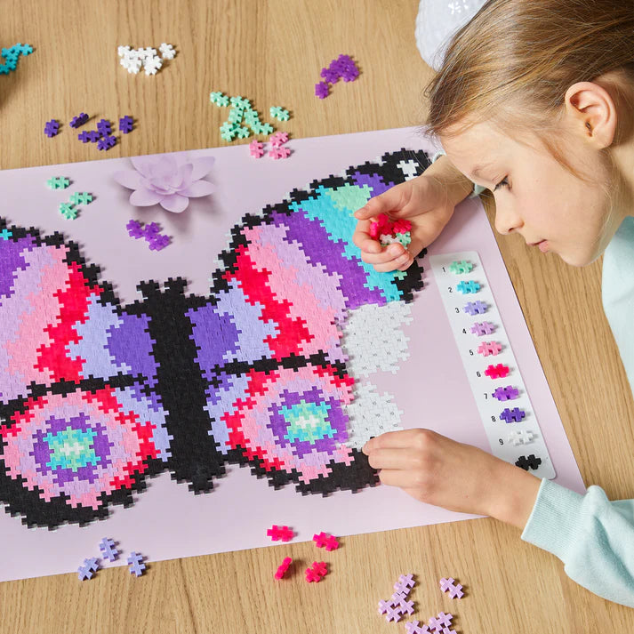Plus Plus - Puzzle by Number 800 pc Butterfly
