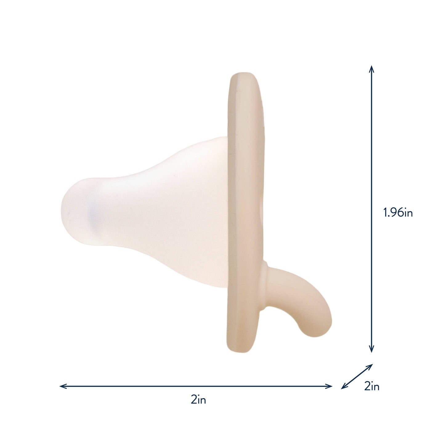 Itzy Ritzy - Latch & Soothe™ Breastlike Pacifier - Taupe