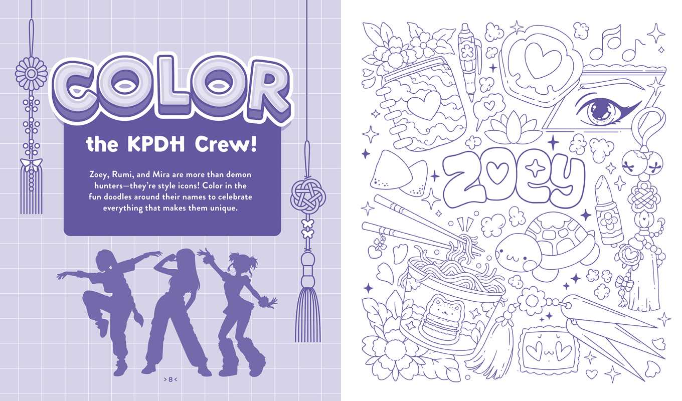 Simon & Schuster - Unofficial KPop Demon Hunters Activity Book by Lila Violet: Paperback; 48 pages / English