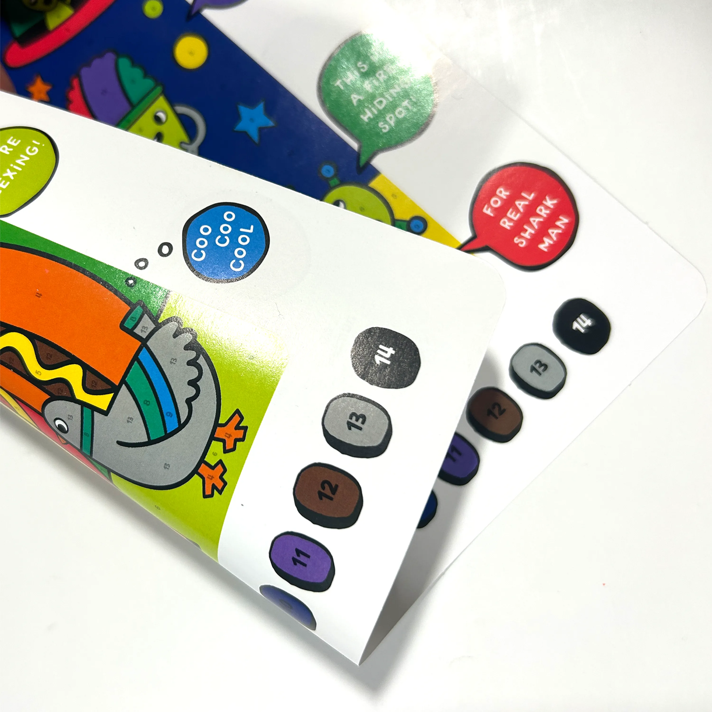 OOLY - Colortopia: Paint Marker By Number Kit - Epic Adventures