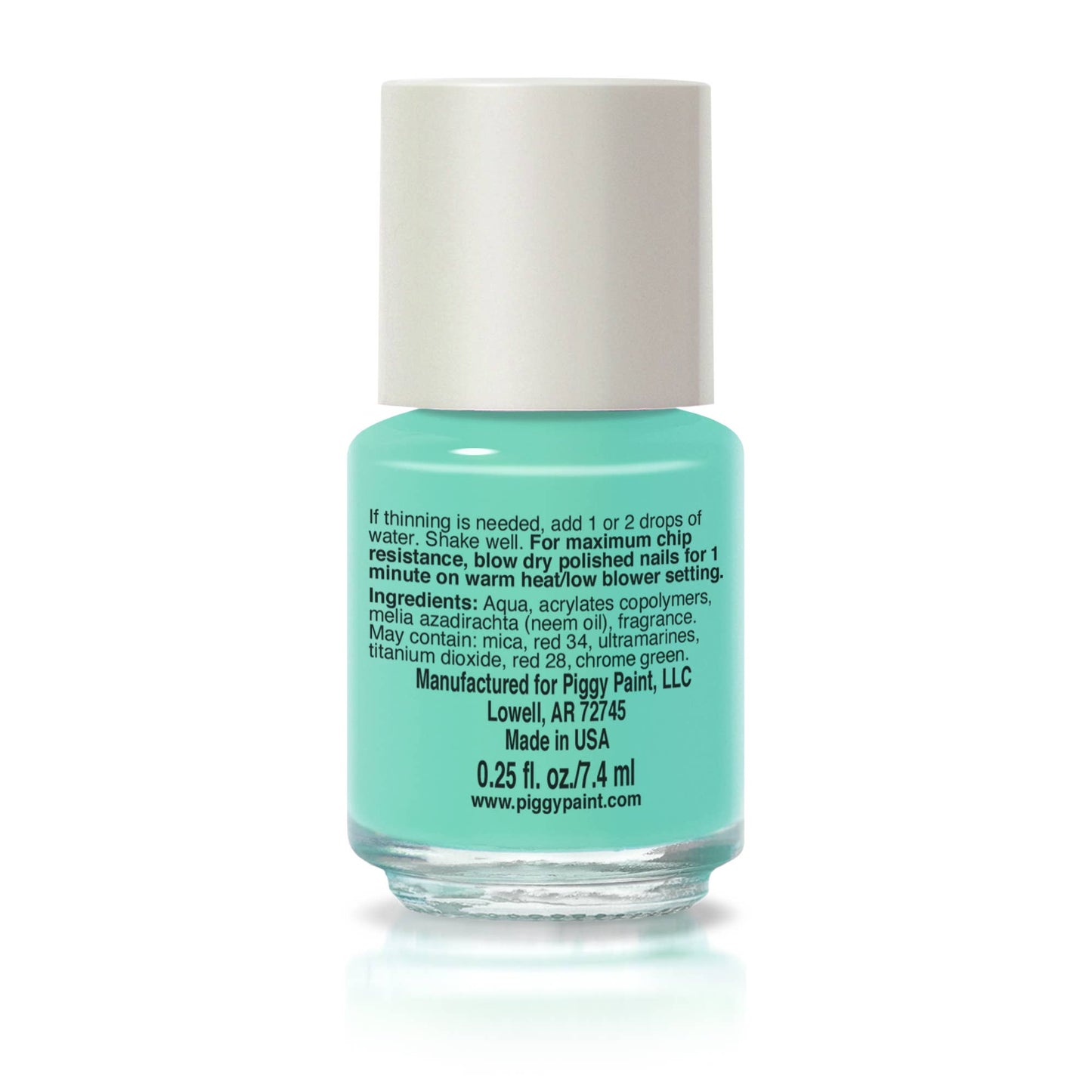 Piggy Paint - Scented Papaya Party Non-Toxic Kids Nail Polish 🌴