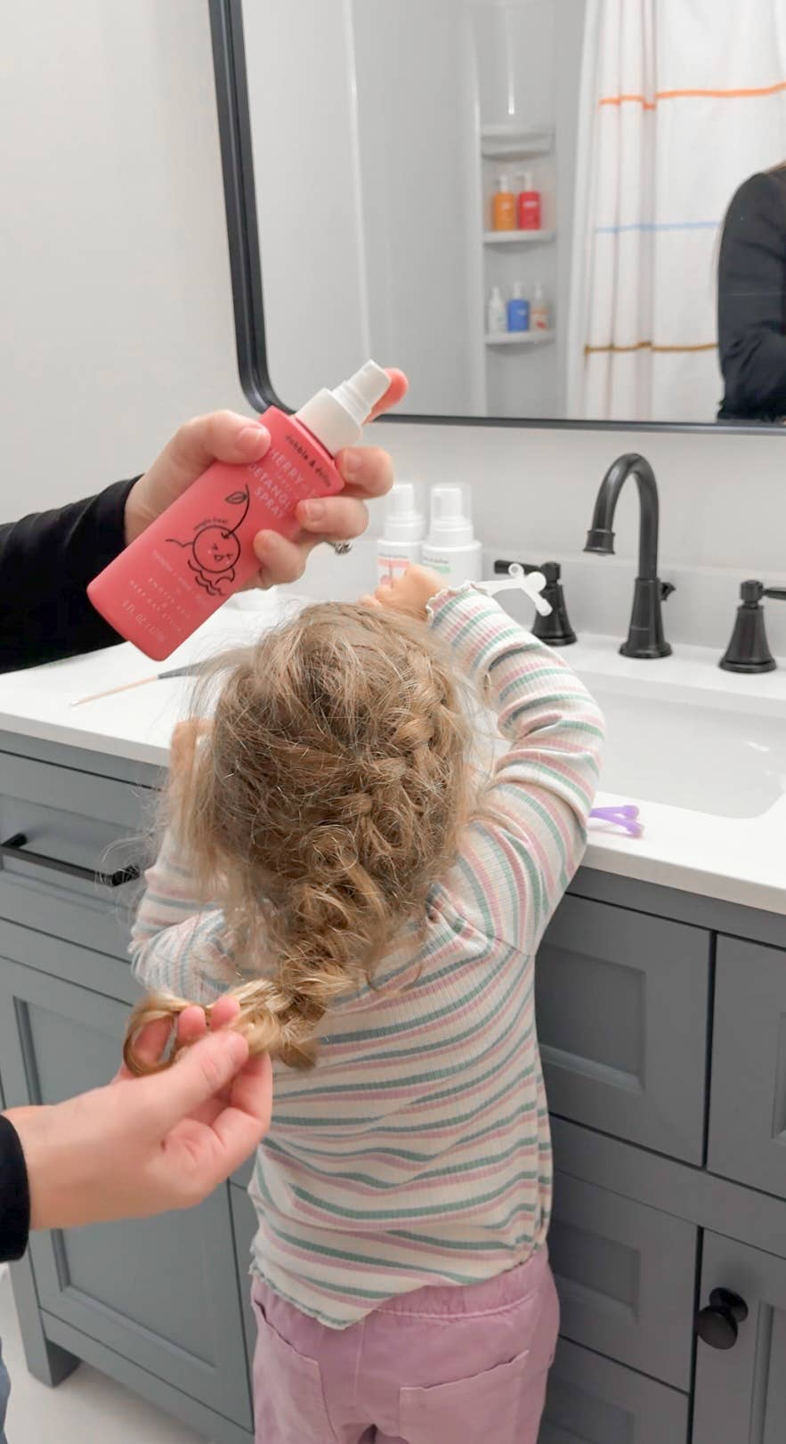 Dabble & Dollop® - Cherry on Top® Hair Detangling & Conditioning Spray