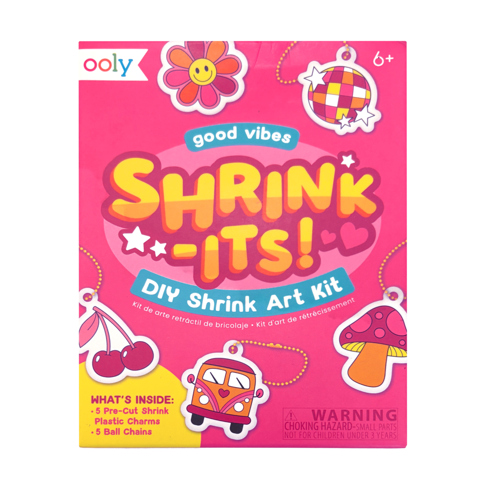 OOLY - Mini Shrink-Its! DIY Shrink Art Kit - Good Vibes