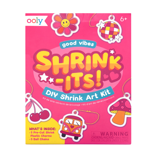 OOLY - Mini Shrink-Its! DIY Shrink Art Kit - Good Vibes