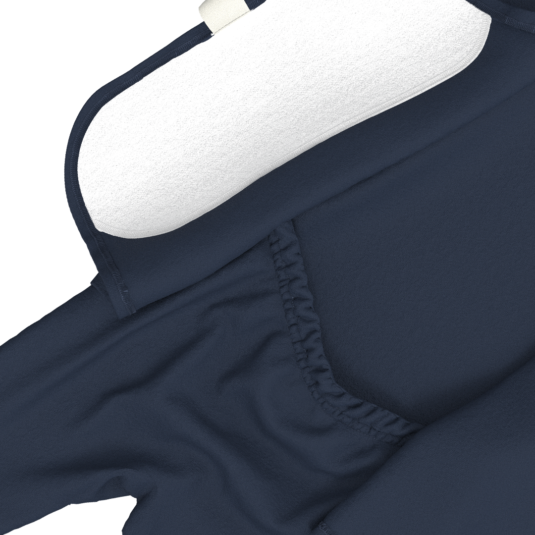Bonsie Skin to Skin Babywear - Footie - Midnight Blue