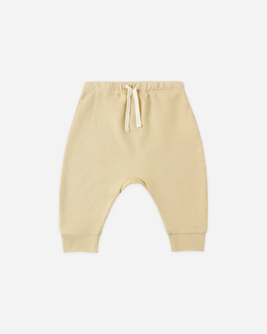 Quincy Mae - Drawstring Pant || Butterscotch
