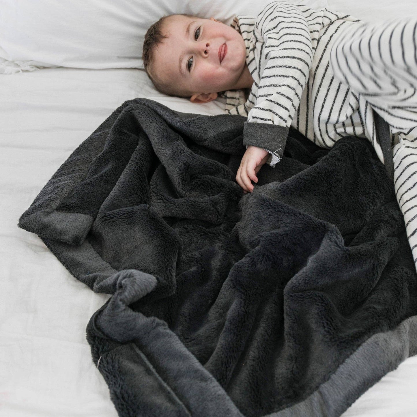 Saranoni - LUSH RECEIVING BLANKETS: Chambray