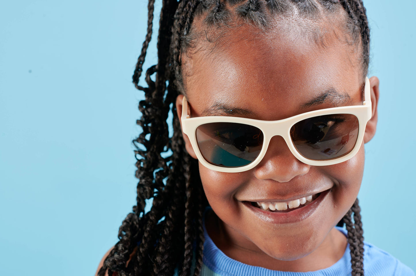 Babiators - Sweet Cream with Amber Lens Navigator Baby & Kids Sunglasses
