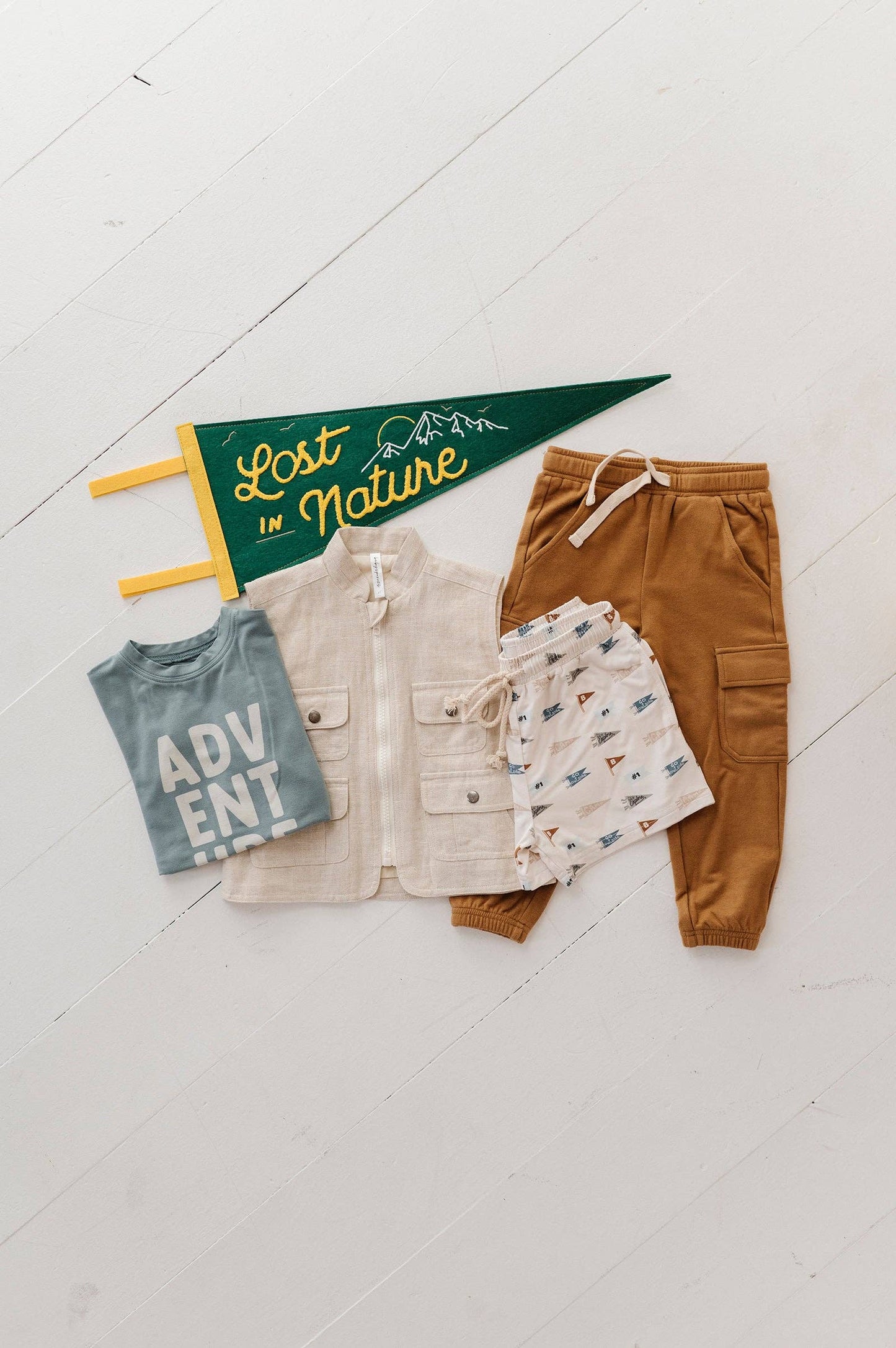 babysprouts clothing company - Cargo Pant: Toffee