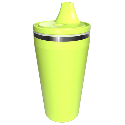 Re-Play - 10oz Vacuum-Insulated Stainless Steel Sippy Cup - Lime Green