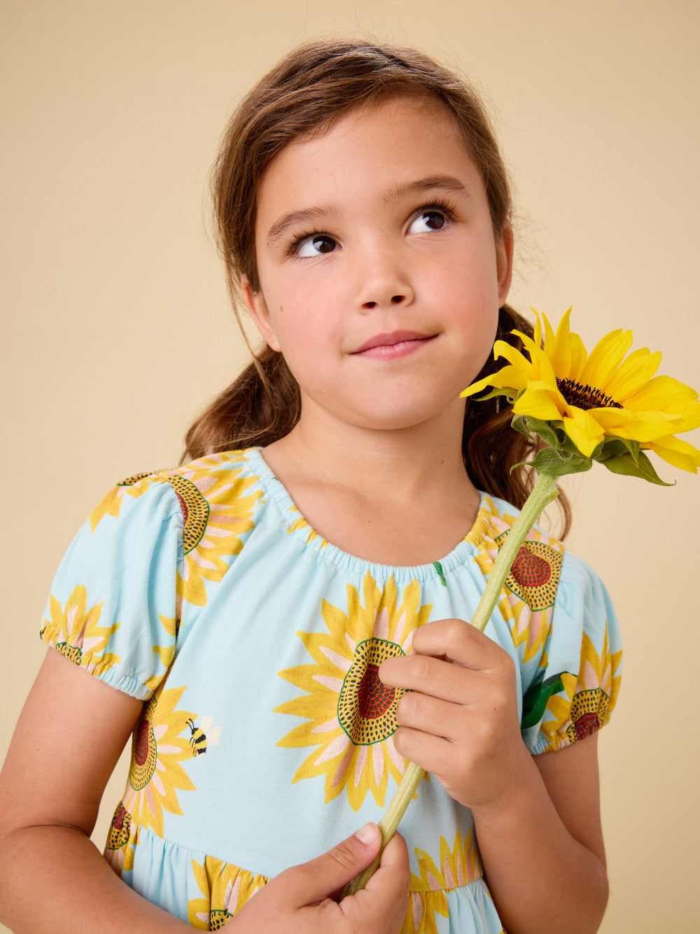 Tea Collection - Puff Sleeve Empire Dress