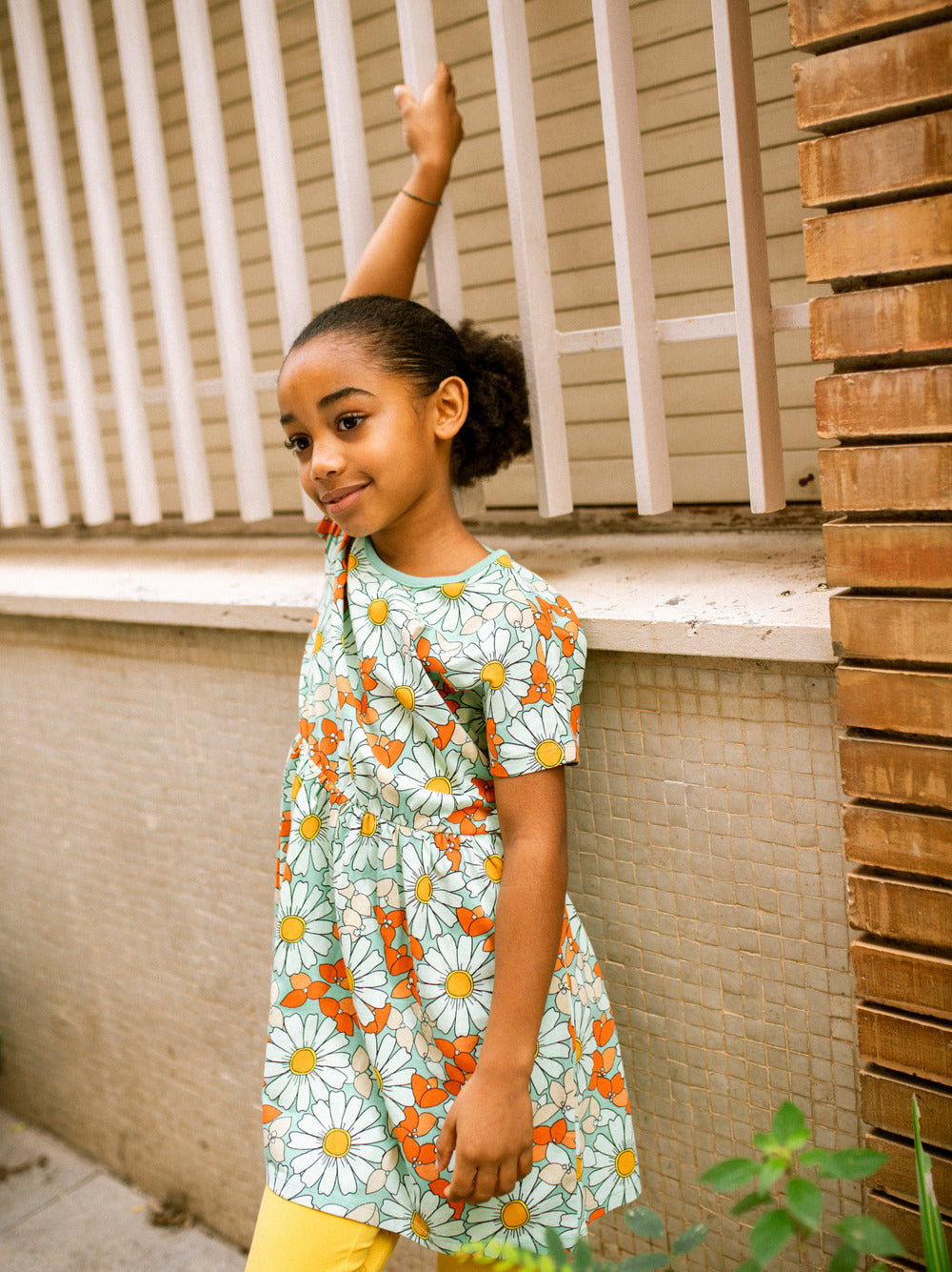 Tea Collection - Short Sleeve Twirl Dress