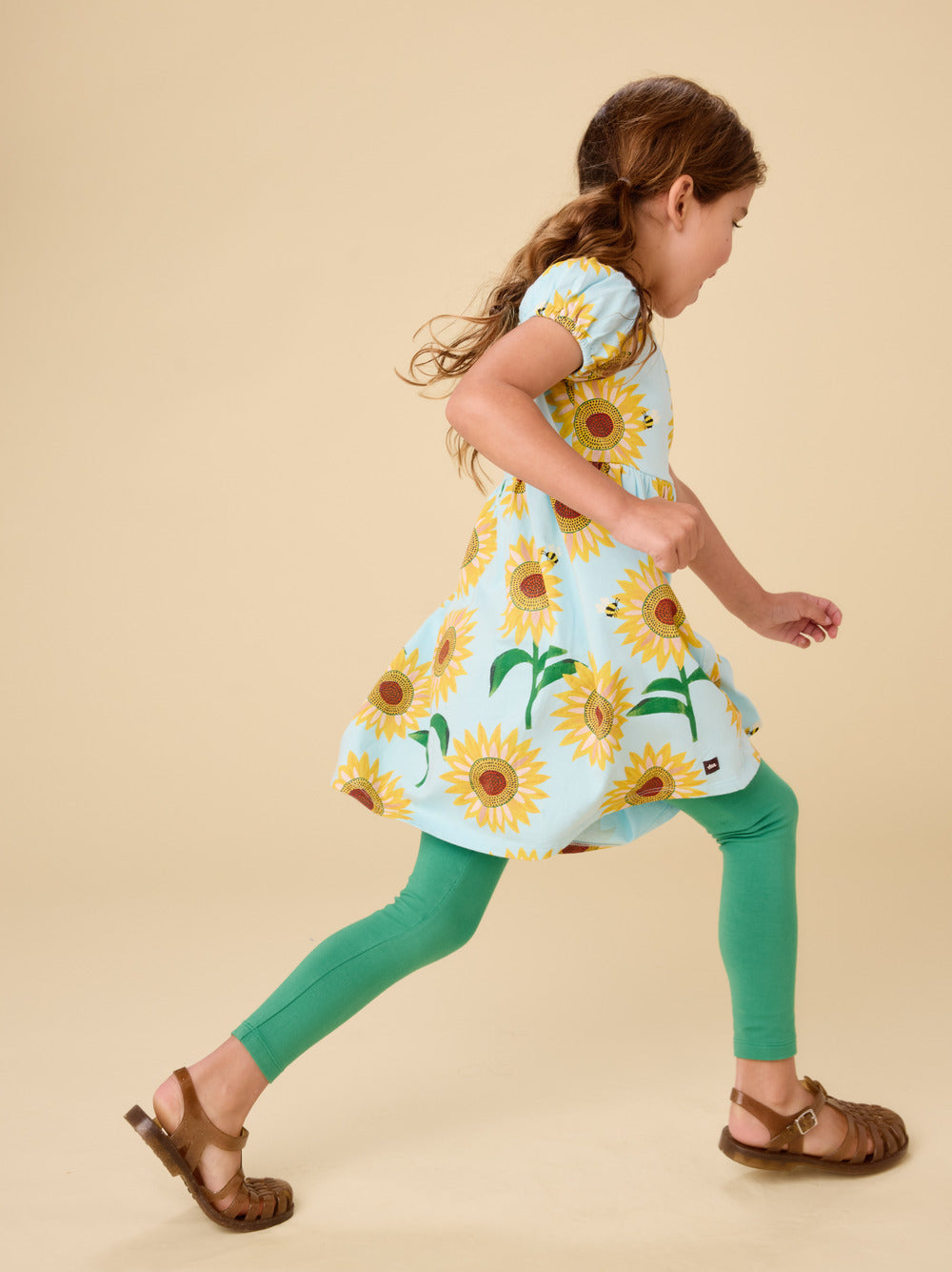 Tea Collection - Puff Sleeve Empire Dress