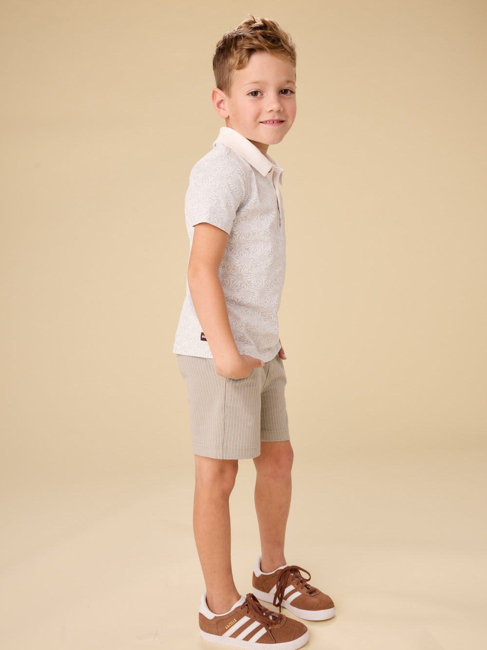 Tea Collection - Printed Polo Top